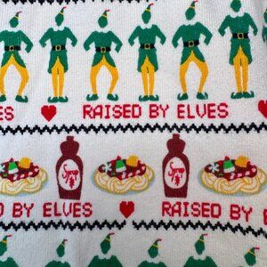 Hanna Andersson ELF Raised By Elves Christmas Pajama Bottoms size XL, fit like L